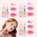 3 Pack Crystal Flower Jelly Lipstick Color Changing Magic Lipstick Set - Flower Pink Shades 01, 02, 03 - Buy Online on GoSupps.com
