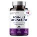 MENOPAUSE FORMULA | Hot Flashes Fatigue and Emotional Balance | Pollen Shatavari Dandelion Saffron and Vitamin B6 | 60 Capsules | Made in France