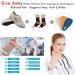 Shop Women's Diabetic Shoes - Adjustable Non-Slip Mesh 3 Pairs Insoles Compression Socks - Perfect Mother's Day Gift - Buy Online on GoSupps.com