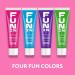 Fun In by Sun In Temporary Hair Color Pink - Easy Brush Applicator Washes Out in One Shampoo Gluten-Free Paraben-Free Alcohol-Free Cruelty-Free - Buy Online on GoSupps.com