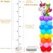 IDAODAN Balloon Column Kit - 2 Set | 65 Inch Height Balloon Tower Stand for Wedding, Baby Shower, Birthday Party Decor - Buy Online on GoSupps.com