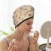 Hair Towel Wrap | Quick Drying Towel Turban with Button | Coffee Time Hair Drying Solution - Buy Online on GoSupps.com
