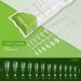 FEIlei Long Coffin Fakes Nail Tips Acrylic Press on Nails Clear Artificial False Nails - Buy Online on GoSupps.com