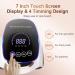 Naxbey UV Gel Nail Lamp 168W - Professional 7.5-inch LCD Touchscreen 4 Timer Settings Car Sensor - Perfect for Beginners & Home Salon - Buy Online on GoSupps.com