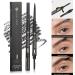 Eyebrow Care Kit - Highly-Pigmented Precision Pencil Eyeliner Waterproof Eyeliner with Trimmer and Brush Beginner Friendly Eyebrow Grooming Tool for Home Men Women Eye Makeup - Buy Online on GoSupps.com
