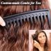 2PCS Wide Tooth Shower Combs for Wet Curly Hair - Premium Detangler Comb for Thick Long Hair - Conair Women's Styling Tool - Buy Online on GoSupps.com