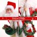 ZeroTop 16 Electric Singing Walking Santa Claus Plush Toy with Music & Lights - Christmas Ornaments Stuffed Toy for Kids Gift - Home Party Xmas Decor (Red - Buy Online on GoSupps.com