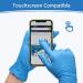 Schneider Nitrile Exam Gloves Blue Large Box of 50 - Latex Free, Powder Free, Food Safe - Medical Cleaning & Cooking Gloves - Buy Online on GoSupps.com