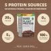 Kaizen Naturals Plant Protein Decadent Chocolate 840g Pouch Chocolate 20 Servings (Pack of 1) - Buy Online on GoSupps.com