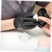Milisten Glass Jar Candy Jar Decor Nail Art Accessories Nail Dish for Acrylic Nails Nail Cups Nail Dish with Lid Nail Art Liquid Holder Nail Art Dish Dappen Dish Castor Glass Heart-shaped 1 - Buy Online on GoSupps.com