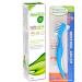Natural Strong Denture Adhesive NaturDent Holds Dentures Longer and Stronger | NO Zinc NO Paraffin No Yucky Taste | Bundle with Dentu-Care Denture Brush