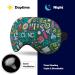 Physics Biochemistry Science Sleep Mask Eye Cover Adjustable Strap, Blocks Light for Night Travel & Nap Men Women - Buy Online on GoSupps.com