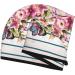 Hair Towel Wrap - Quick Drying Button Turban | Floral & Bird Design - Perfect for Easy Hair Drying - Buy Online on GoSupps.com