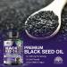 Premium Black Seed Oil Softgel Capsules - Cold Pressed Nigella Sativa Supplement for Immune Support & Joint Health - Omega 3 6 9 Antioxidant Blend - Gluten-Free & Vegan - 60 Count - Buy Online on GoSupps.com