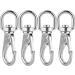 Faneta Stainless Steel Swivel Eye Snap Hooks  Flag Pole Clips  Marine Grade Scuba Diving Clips  Heavy Duty Spring Snap Hooks  Sturdy Metal Boat Hooks (4 Inch  M6/2#  4-Pack) - Buy Online on GoSupps.com