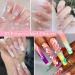 3D Tiny Flower Nail Charms - Pink & Colorful Acrylic Nail Gems for Art | Butterfly & Heart Nail Accessories with Pickup Tool - Buy Online on GoSupps.com