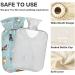 Hot Water Bottle with Cover 2L - Pain Relief for Everyone | International Shipping - Buy Online on GoSupps.com