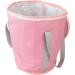 Foot Bath Bag Portable Foot Bath Bag Large Capacity Versatile Lightweight Foldable with Lid for Camping (Pink) - Buy Online on GoSupps.com