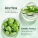 Aloe Vera Gel Moisturising Cream for Face Body Pimples Dry Skin After Sun Sunburn Hair Gel After Sun - Buy Online on GoSupps.com