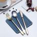 Travel Cutlery Set Cutlery Sets 11 Piece Portable Cutlery Set Dishwasher Safe Easy Clean Kitchenware (Size : Black) - Buy Online on GoSupps.com
