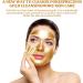 Gold Foil Peel Off Mask Golden Mask Golden Peel Off Face Mask Exfoliating Clean Blackhead Cutin Gold Anti-Aging Face Mask for Deeply Cleans Moisturizing (1 Bottle) - Buy Online on GoSupps.com