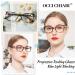 OCCI CHIARI Progressive Bifocal Reading Glasses for Women - Transition Multifocal Readers with Blue Blocker - Stylish Brown 2.0x Strength - Buy Online on GoSupps.com