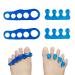 2 Pairs Gel Toe Separators  Spacers & Straighteners  Bunion Correctors for Relaxing Toes  Bunion Relief  Hammer Toe  Toe Stretchers to Restore Toes to Their Original Shape for Men and Women