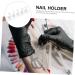 DOITOOL 2 Sets Manicure Practice Base Fake Nail Holder Nail Stands Nail Display Holder Nail Art Stand Nail Practice Stand Nail Stand for Painting Nails Show Rack Acrylic Lace False Nails - Buy Online on GoSupps.com