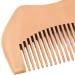 Wood Comb for Men Women Wide Tooth Pocket Sized Wooden Hair Combs Compact and Portable Made of Theaceae - Buy Online on GoSupps.com