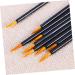 PLAFOPE 100pcs Point Eyeliner Makeup Gloss Brush Cosmetic Disposable Applicator Wands Tool Lip Fine - Buy Online on GoSupps.com