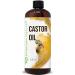 Castor Oil Pure Carrier Oil - Cold Pressed Castrol Oil for Essential Oils Mixing Natural Skin Moisturizer Body & Face  Eyelash Caster Oil  Eyelashes Eyebrows Lash & Hair Growth Serum  16 oz