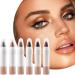 Eyeshadow Sticks Cream Eyeshadow Stick Eyeshadow Cream Stick 6 Colors Longwear Shimmer & Glitter Cosmetics Contour for Bride Makeup Days to Evening - Buy Online on GoSupps.com