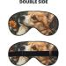 Buy SSIMOO Corgi Floral Sleep Mask - Adjustable Breathable Eye Mask for Comfortable Sleep | International Shipping - Buy Online on GoSupps.com