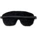 Handmade Opulence Yoga Eye Mask Pillow - Weighted Flaxseed Unscented Satin & Velvet Adjustable - Perfect for Meditation & Sleep - Black - TEMF-BK - Buy Online on GoSupps.com
