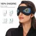 Haskirky Light Blocking Eye Mask - Breathable & Adjustable for Men and Women - Ideal for Travel, Yoga, Meditation, and Office - Deep Sleep Aid - Buy Online on GoSupps.com