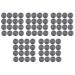 Clisted 80 PCS Stainless Steel Sponges Scrubbers Utensil Scrubber Scouring Pads Ball for Removing Rust Dirty Cookware Cleaner