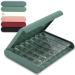 24/7 MEDICASE Danish Design Pill Box for 7 Days - For smaller pill dosages (Dust Green)