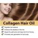 SVBPIUGF 3 Pieces Collagen Repair Hair Essential Oil Collagen Deep Hydration Treatment Hair Oil Hair Serum for Frizzy and Damaged Hair - Buy Online on GoSupps.com
