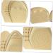 Mobestech Gel Shoe Inserts - Forefoot Half Size Pads for High Heels & Sports - Comfort for Men & Women - Buy Online on GoSupps.com