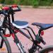 YSONG Children's Bicycle Seat | Front-Mounted Adjustable Child Safety Seat (Up to 110 Pounds) - Black Red ZY1 - Buy Online on GoSupps.com