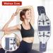 Lower Back Brace - Lower Back Stretcher | Waist Lumbar Lower Back Support Belt for Women Men Back Reliever Spinal Belt Back Relief Strap Blue P - Buy Online on GoSupps.com