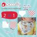 Piccalilly Muslin Bandana Baby Bib + Burp Cloth - Organic Cotton, Sloth Print | Unisex Design - Buy Online on GoSupps.com