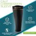 JIUFENTIAN Copper Calf Leg Guard for Pain Relief - Unisex Large Black | Perfect for Running Hiking & Cycling - Buy Online on GoSupps.com