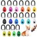 Azonelife dogs Clicker 16 pieces Pet Training Profi Clicker dog training clicker with hand loop pet training clicker dogs clicker set with big button for dogs cats horses
