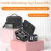 IEAGO RC Osmo Action 4 PU Leather Carrier Bag Travel & Storage with Display Protection | 2+2+2 Accessories for DJI OSMO Action 4 - Buy Online on GoSupps.com