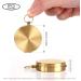 Buy Waterproof Outdoor Compass - Portable Hiking Compass with Luminous Jacks for Camping & Adventures (Golden) - Buy Online on GoSupps.com