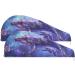 Two Whales Playing in Space Hair Towel 2 Pack - Super Absorbent Quick Dry Hair Turbans with Button Twisty Wrap for Women & Girls | International Shipping Available - Buy Online on GoSupps.com