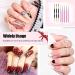 Hanyousheng Nail Brush Set - 8 Piece Set for Nail Art | Fine Gel & Liner Brushes for Salon & Home Use - Buy Online on GoSupps.com