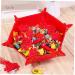 Holibanna Snack Plate 2pcs Spring Festival Decoration Chinese Style Candy Container Candy Box Bride Dried Fruit Plate - Buy Online on GoSupps.com