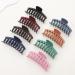 Large Matte Hair Claw Clips - 8 Color Options - 4.3 Inch Nonslip Hair Clamps for Women and Thinner Hair Styling - Buy Online on GoSupps.com